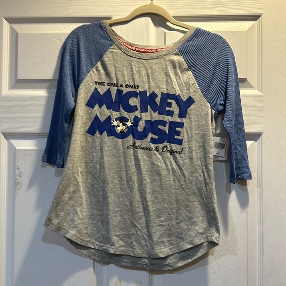 NWT! Disney Parks Mickey Mouse 28 Baseball Tee S Jersey